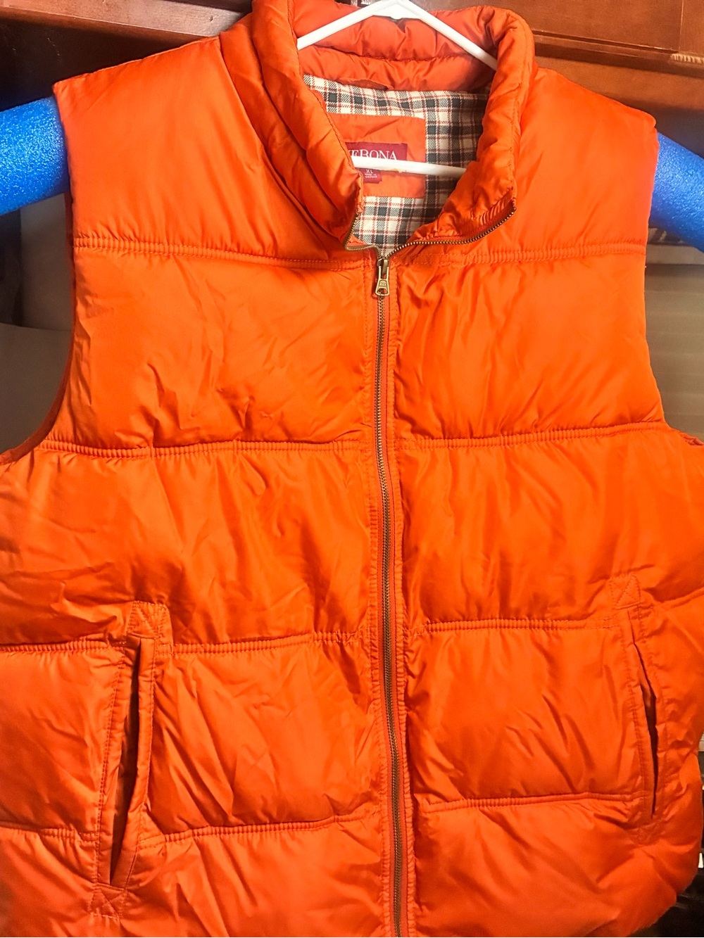 Merona Orange Quilted Puffer Vest for Kids